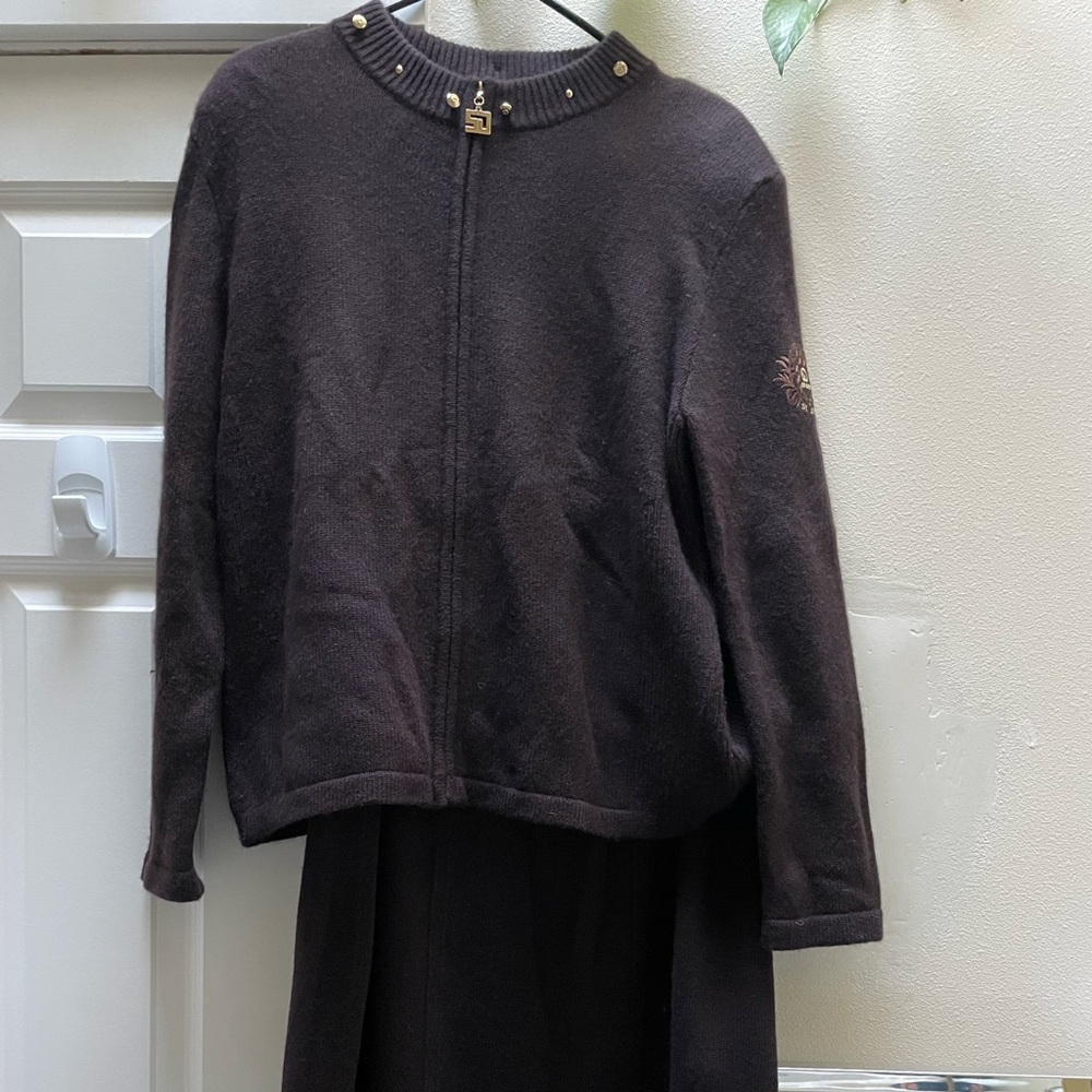 Saint John brown cashmere set